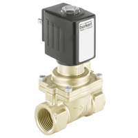 Burkert Servo-Assisted 2/2-Way Diaphragm Valve, 6281EV